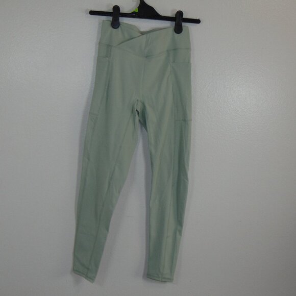 Sage Green High-Waist Leggings – Size Medium & Large (New) - Picture 5 of 8